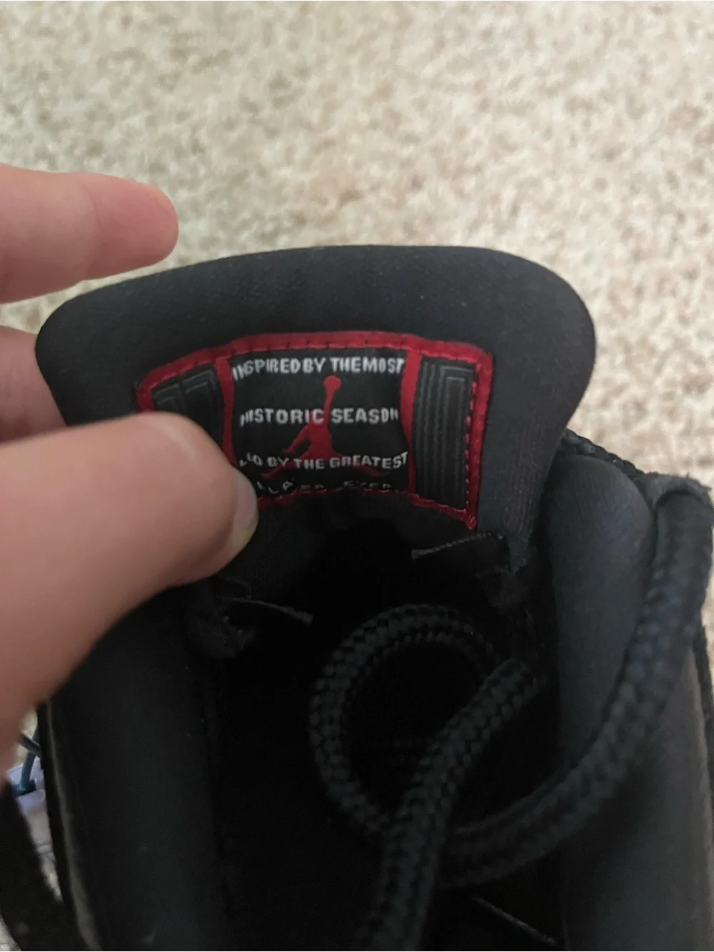 Jordan Kids Black and White Low-Top Sneakers eBay authenticated